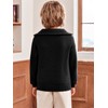 Meikulo Boys Quarter Zip Pullover Sweater Kids Fashion Knit Jumper