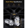 MIKKUPPA M12x1.5 Lug Nuts - Replacement for 2006-2020 Ford Fusion,