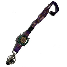 Omega Psi Phi Fraternity New Greek Lanyards with PVC Shields