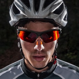 ACBLUCE Polarized Sports Sunglasses for Men Women Cycling Baseball Running Fishing hiking TR90 Unbreakable Frame UV Protection