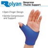 Rolyan Neoprene Pull On Thumb Support, Wrist Compression Sleeve, Thumb