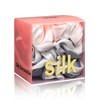 Silmer Scrunchies De Seda Para Cabello Cabello Rizado 100% Morera