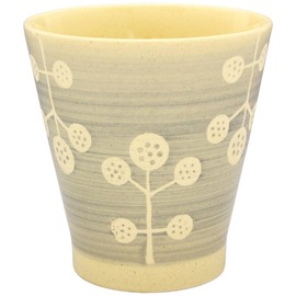 Hasami Ware 506092 Free Cup Tree Gray