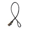 Braided Leather Hat Keeper Retainer Strap Clip