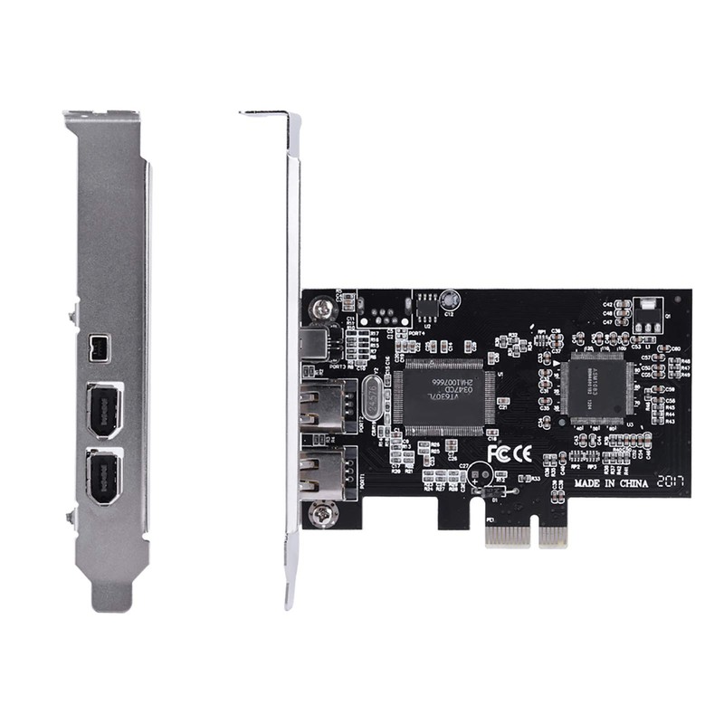 VBESTLIFE PCIE Firewire Card, IEEE 1394 PCI Express Controller, 1394a