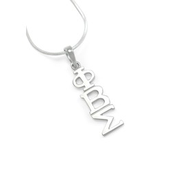 The Collegiate Standard Phi Beta Sigma Fraternity Classic Sterling Silver Lavaliere/Fraternity Gifts