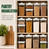 Hontent Pop Airtight Food Storage Containers with Lids Stackable Containers