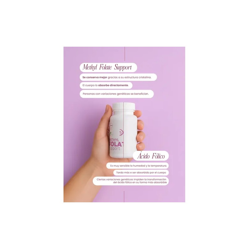 Methyl Folate Support- Suplementos Nutriadn