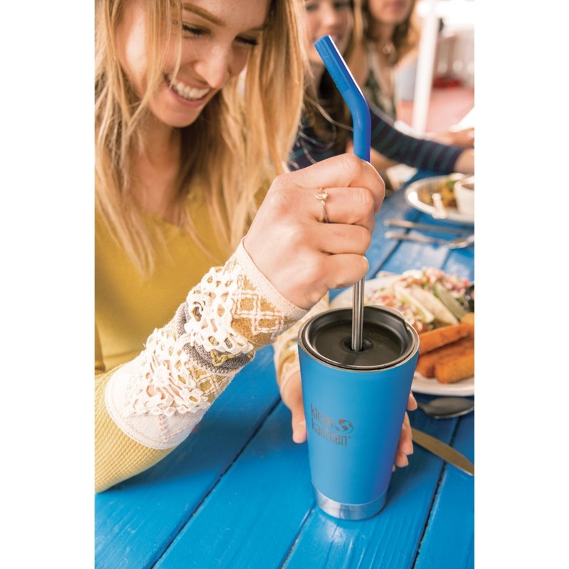 Klean Kanteen Vacuum Insulated Tumbler Cup - Silver, 473 ml