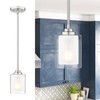 TENGXIN Modern Pendant Light,Brushed Nickel Modern Pendant Light for Kitchen
