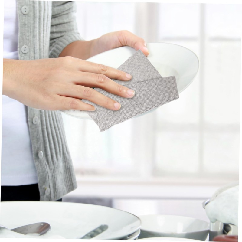 Outanaya Microfiber Kitchen Towels Box Durable Cleaning Cloths for Versatile