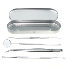 MTQY 1 Set Stainless Steel Dental Tool Oral Care Dental Cleaning Tool Tartar Removal Tool Scraper Pet Teeth Cleaning Tool