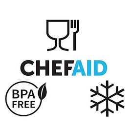 Chef Aid White Plastic Funnels, Set of 3