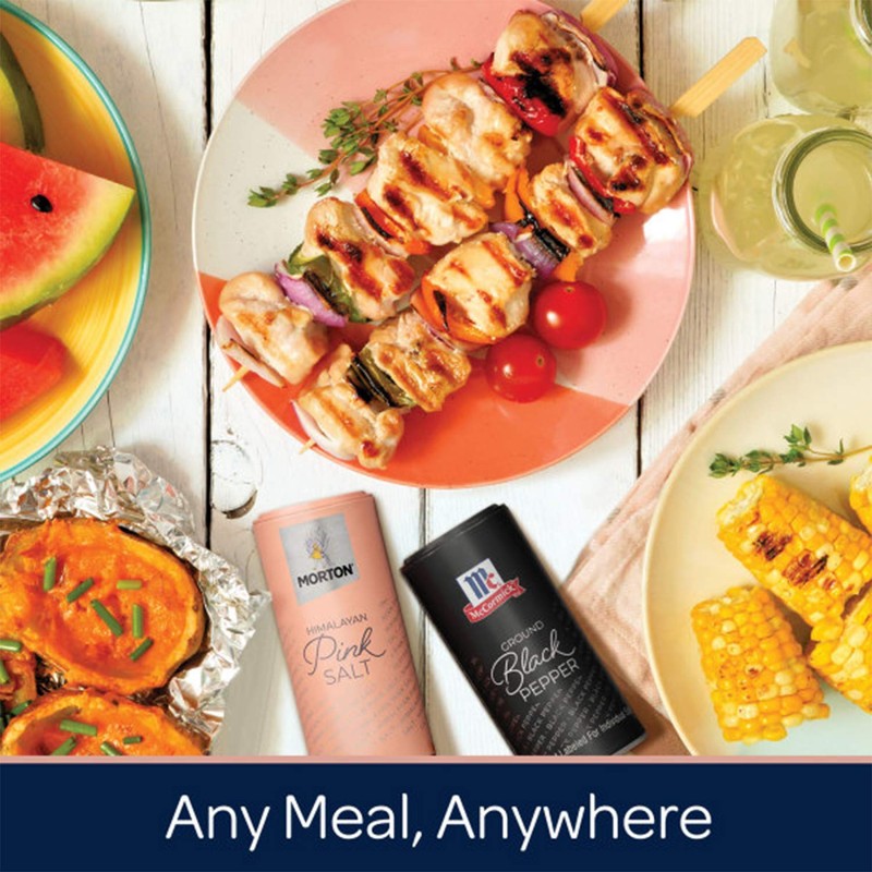 Morton Shaker Set - Himalayan Pink Salt (4 oz) &