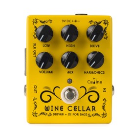 Caline CP-60 Wine Cellar Bass Driver Guitar Effects Pedal True Bypass