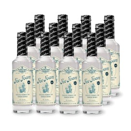 Fee Brothers Fee Foam - Cocktail Foamer and Mixer, Egg Substitute, Vegan-Friendly, Gluten Free, 12.7 fl oz (Pack of 12)