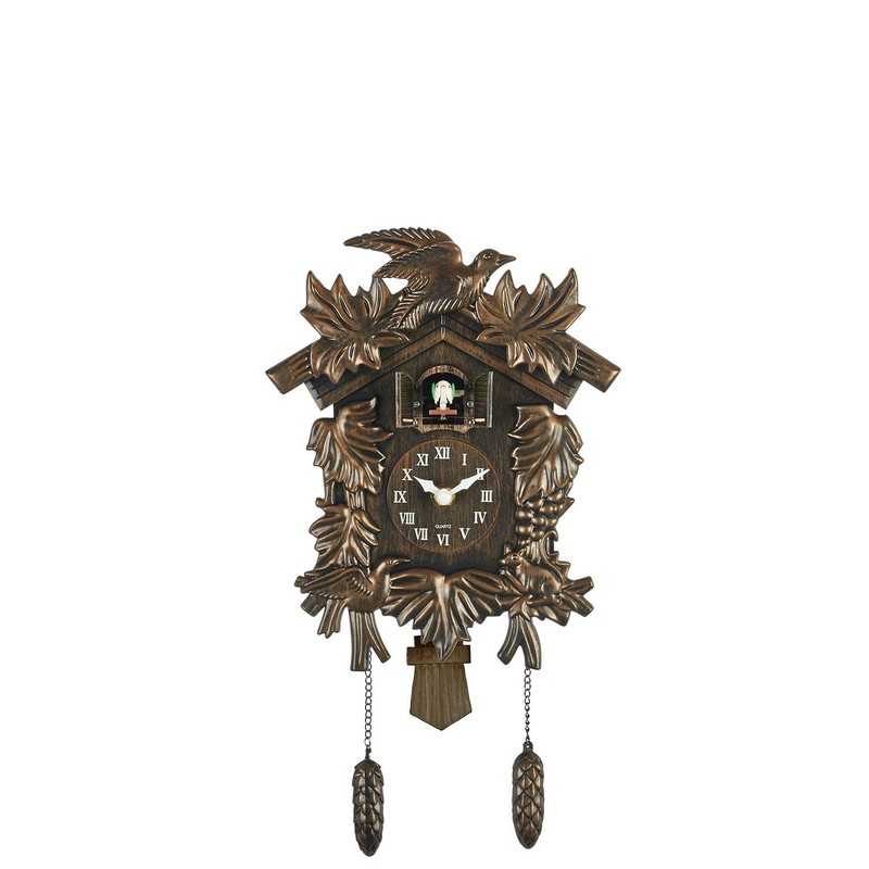 Acctim 27438 Feldburg Cuckoo Wall Clock, Antique Bronze