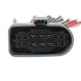 14 Pin Headlight Connector Pigtail Plug Replaces A0275459826, Compatible with Mercedes E-Class Bi-LED S-Class 2014-2017 LJQ