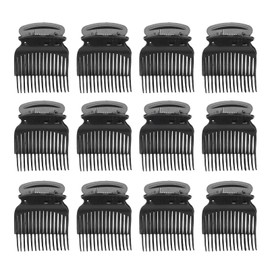 ANKROYU 12 Pieces Hot Roller Clips, Hair Rollers Clips, Hair Curler Claw Clips, Replacement Roller Clips for Women Girls Hair Section Styling