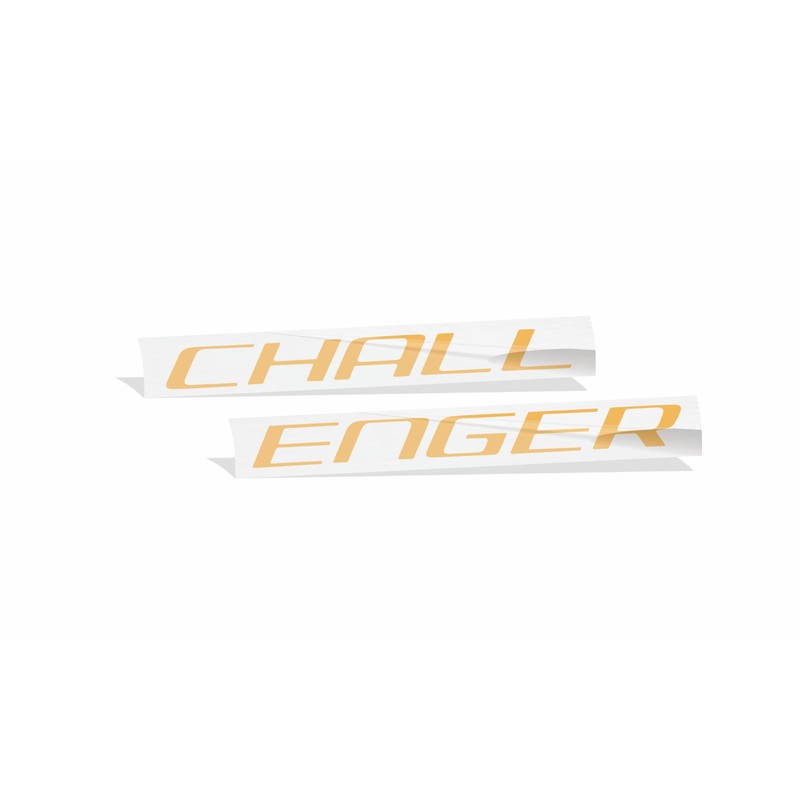Challenger Grille Emblem Overlay Decal - 08-14 Challenger - (Color: