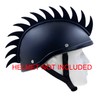 Hot Rides Punk Rubber Mohawk Warhawk Wig Accessory Stick On