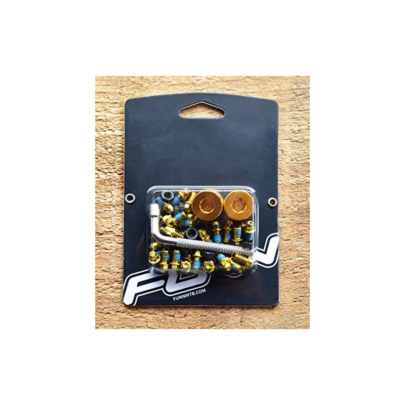 Funn Pedal Pins Studs for Black Magic Pedals (Black)