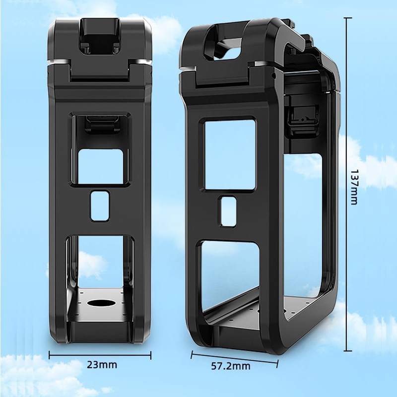 Honbobo Frame for DJI OSMO 360, Plastic Protective Frame Expansion