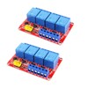 DIANN 2pcs 4 Channel 12V Relay Module with Optocoupler High