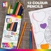 VFM - Assorted Coloured Pencil Set - A Plus Bright