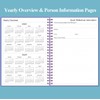 Accounting Ledger Book - A5 Ledger Book for Bookkeeping, Small
