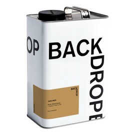 BACKDROP | Premium Cabinet & Door Paint | Durable & Washable Semi-Gloss Finish | Self-Priming, Low VOC, Green Wise Certified | TANLINES - Dark, Strong Yellow | 1 Gallon