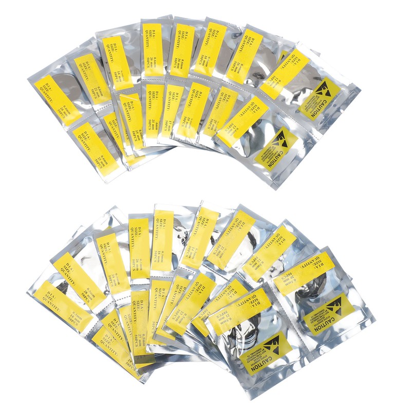 1900PCS O Ring Watch Back Gasket Rubber Washers Set 0.5mm