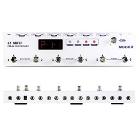 MOOER Pedal Controller L6 MKII Programmable Loop Switcher