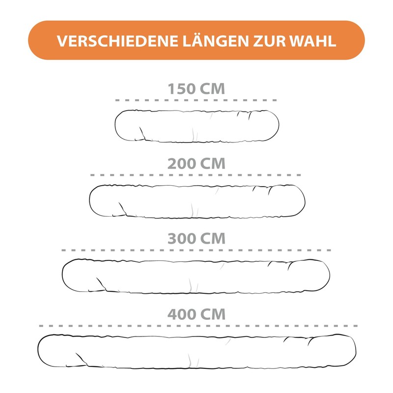 Totsy Baby Side Sleeper Pillow, Body Pillow, Long Bed Roll,