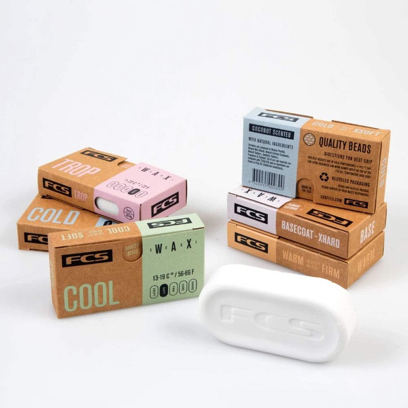 Set of 4 FCS SURF WAX FCS Surf Wax/Surfboard Wax/Surfboard
