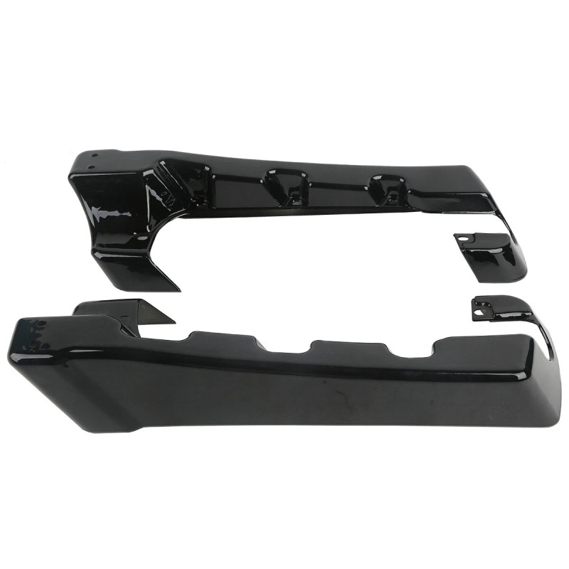 TCMT 4" Hard Stretched Saddle Bag Extensions Fit For Harley