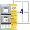 AVERY Zweckform Art. 8001-20 Carrier Labels (80 Label Holders, 120