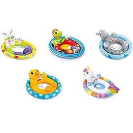 Intex Inflatable See Me Sit Pool Ride for Age 3-4 (ColorsStyles Vary)                                                                                 