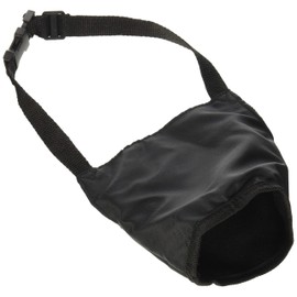 Trixie Polyester Dog Muzzle, Large/X-Large, Black