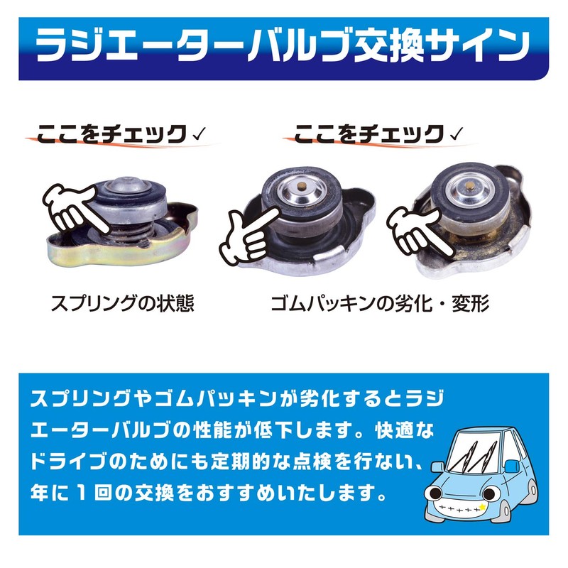 PIAA ラジエターバルブ 108kPa レギュラータイプ シルバー SV56