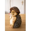 HEITMANN DECO Hedgehog with Hat, 1090584, Approx. 14 x 14