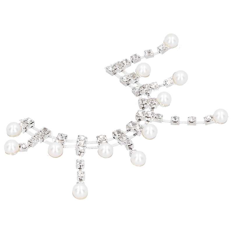 4Pcs Crystal Claw Chain Trimming Fringe Simulation Diamond Chain for