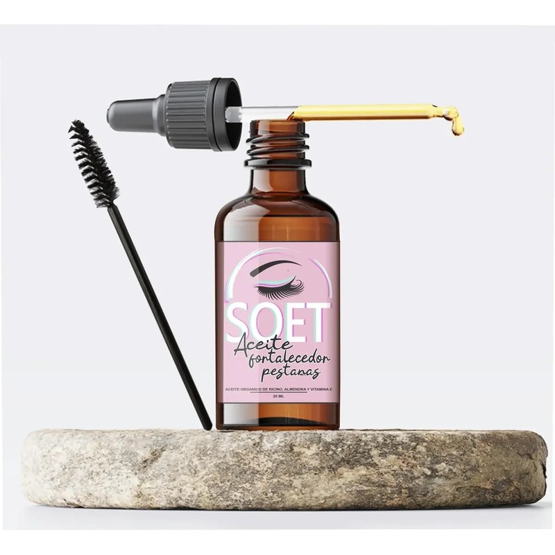 Aceite Para Crecimiento De Pestañas, Desmaquillante Natural