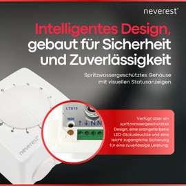 neverest® Dimmer 1.5 A - Speed Controller for Fans, Pumps