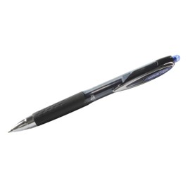 Uni-ball SigNo 207 Gel Rollerball Pen Retractable Fine 0.7mm Tip 0.5mm Line Blue Ref 9004601 [Pack of 12]