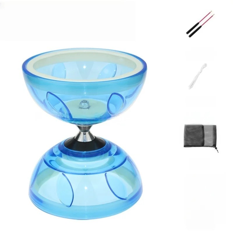 Portable Diabolo Set for Outdoor Play – Beginner-Friendly Soft Rubber
