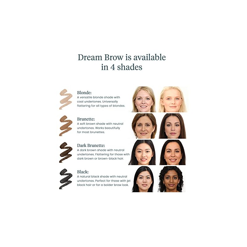 Wonderskin Dream Brow Gel Para Cejas, Gel Para Cejas De