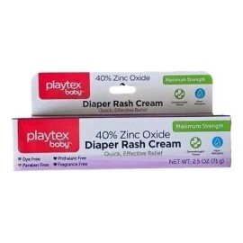4pzas Playtex Baby Crema Rozaduras De Pañal 40% Zinc Oxide
