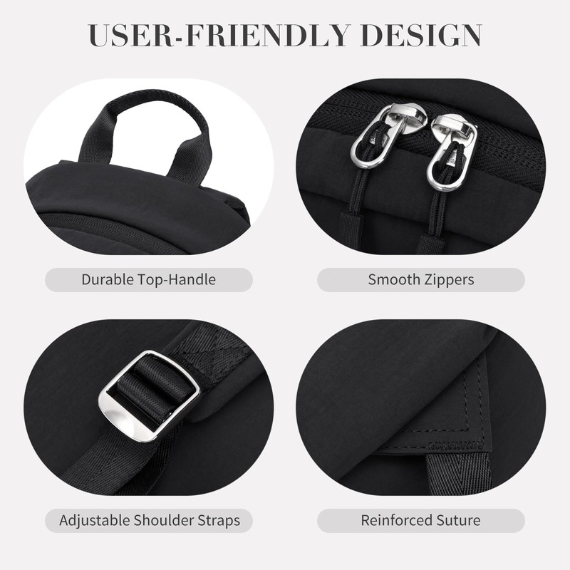 GOLF QUALITY Small Backpack for Women Fashion Mini Backpack Purse