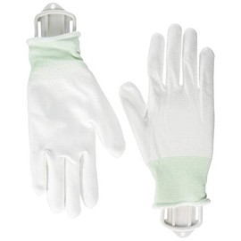 Kawanishi Industrial Glove Mania Polyurethane Backless Gloves, 10 Pairs, Silo, M [Urethane Pulling Gloves] #2994